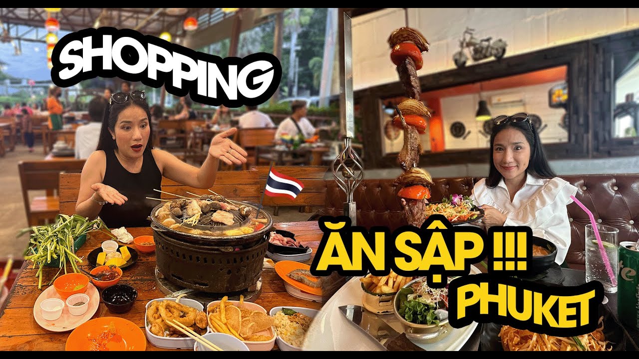 CÁT TƯỜNG ăn SẬP đồ ăn PHUKET !!!