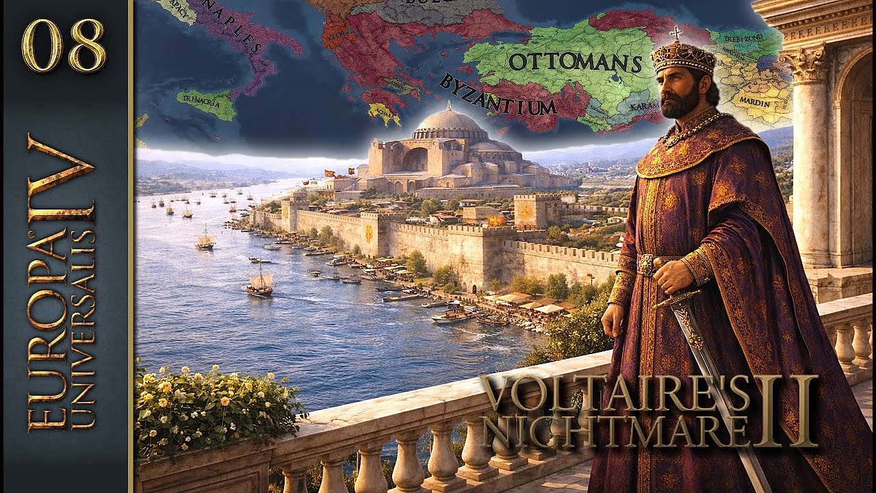 EU4 - Voltaire’s Nightmare | Empire Byzantin - Le tournant de la campagne ! Ep8