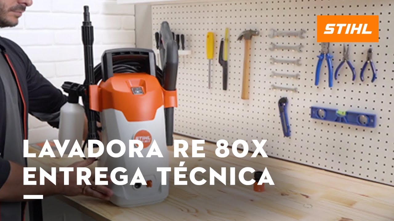 Lavadora de alta pressão STIHL RE 80 X | Entrega Técnica
