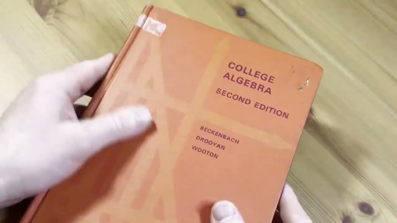 Learn Algebra on Your Own (With This Classic Book)