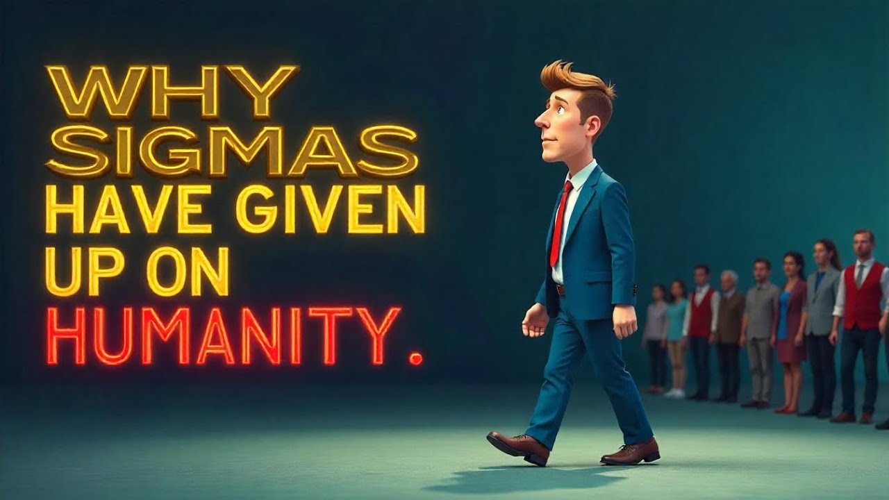 12 Reasons Why Sigma Males Have Given Up On Humanity