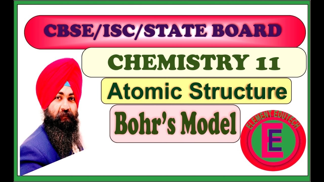 Bohr's atomic model , Class 11 CBSE/ISC/STATE BOARD , Best teacher of chemistry , free classes