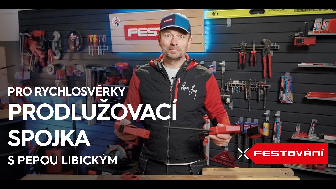 FESTOVÁNÍ S PEPOU LIBICKÝM – Prodlužovací spojka pro rychlosvěrky