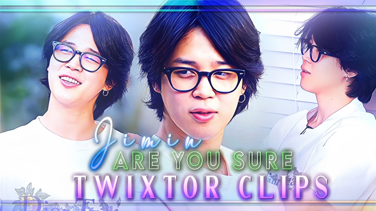 Jimin Are you sure Twixtor clips ep - 5  [ 4k ]