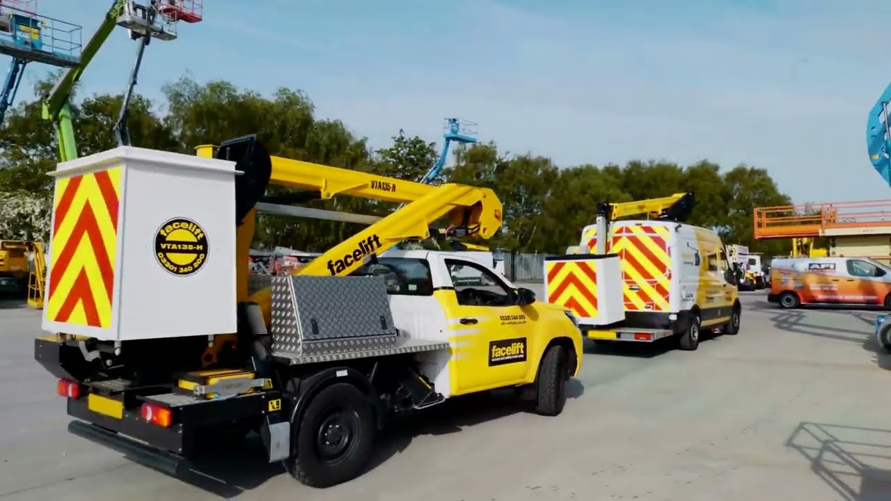 A brand-new Hilux-powered access platform from Versalift - ready to hire now.