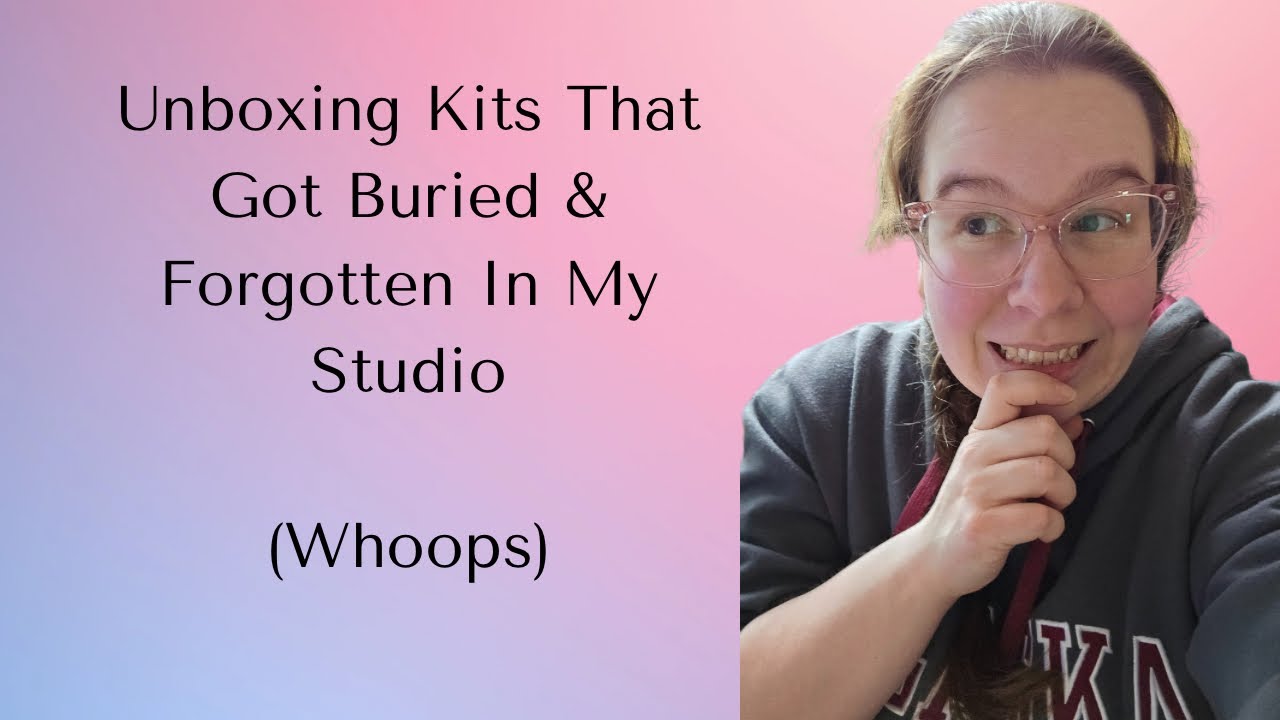 Unboxing Diamond Painting Kits I Found Buried In My Studio (Whoops)