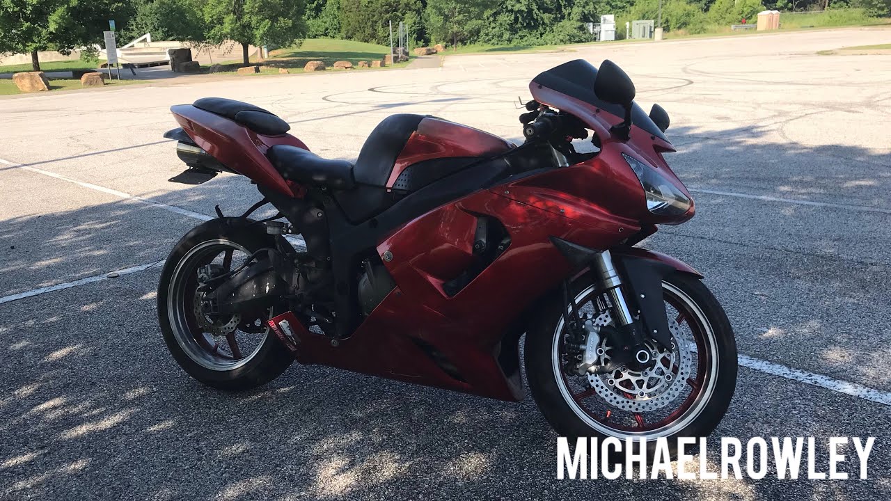 2006 Kawasaki ZX6R walkaround review
