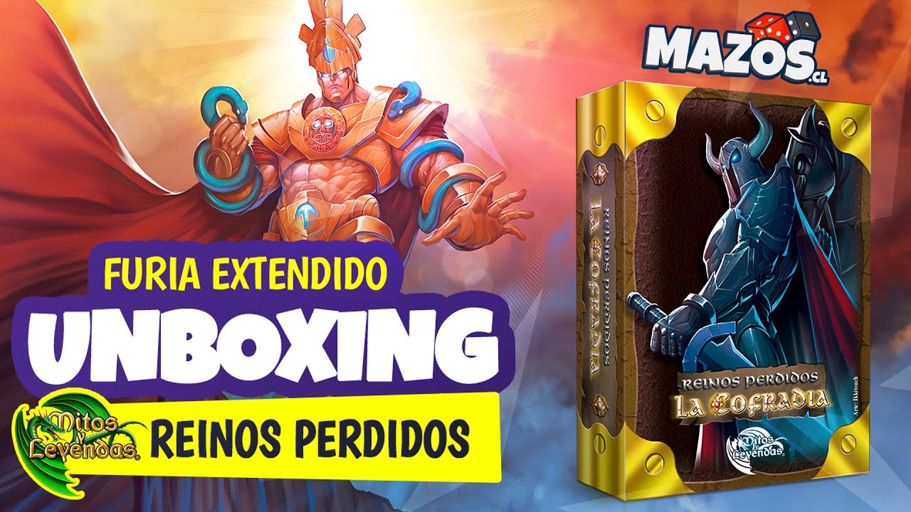 Unboxing Reinos Perdidos - La Cofradía Furia Extendido @myloficial | Mazos.cl
