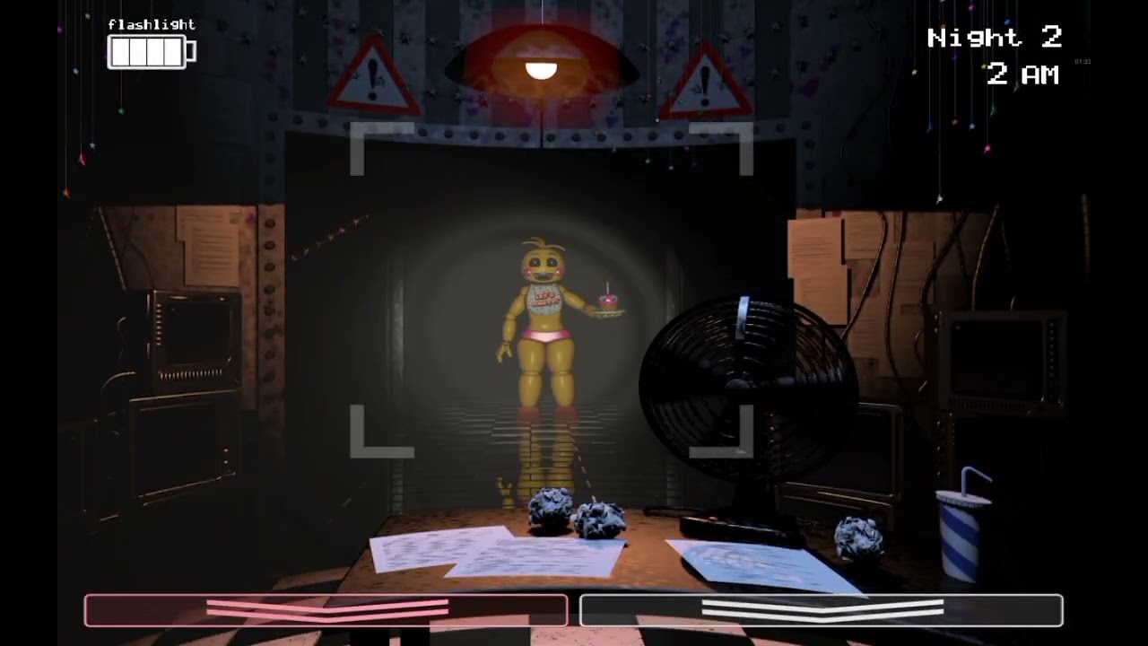 Jugando fnaf 2 segunda parte 