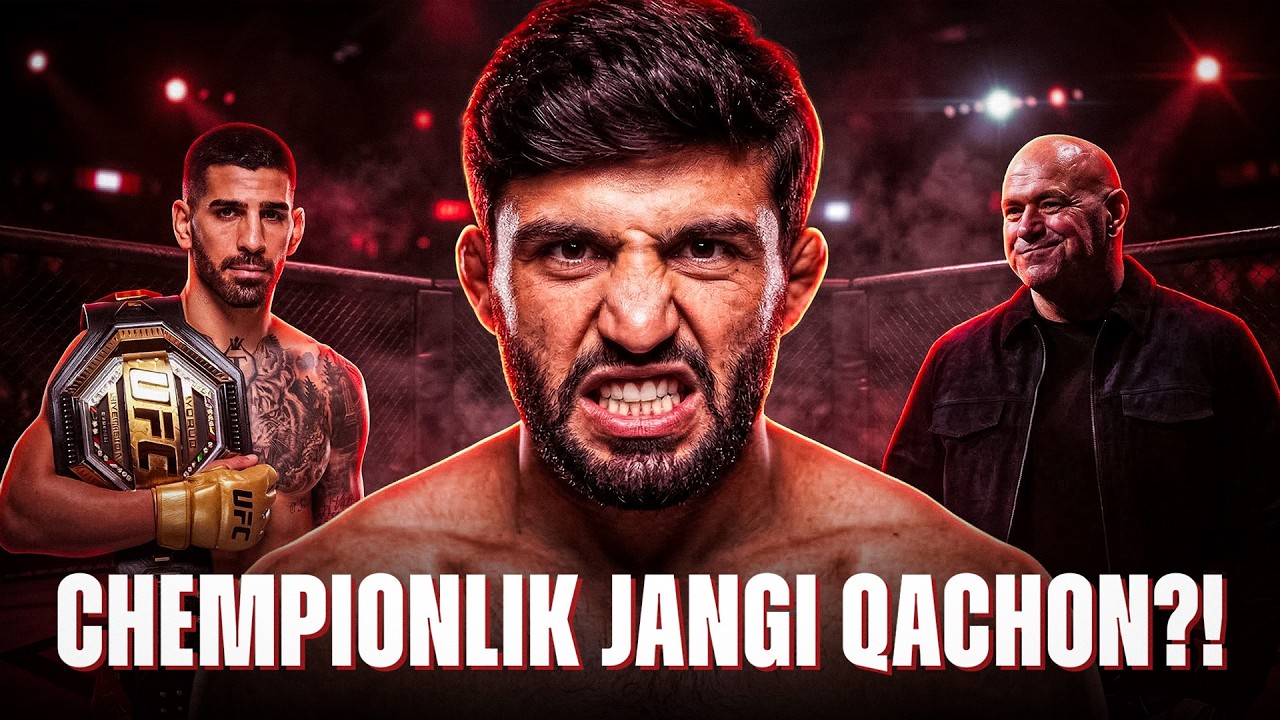Arman Tsarukyanga nimaga UFC chempionlik kamari uchun jang berilmayabdi? | OKTAGONDA