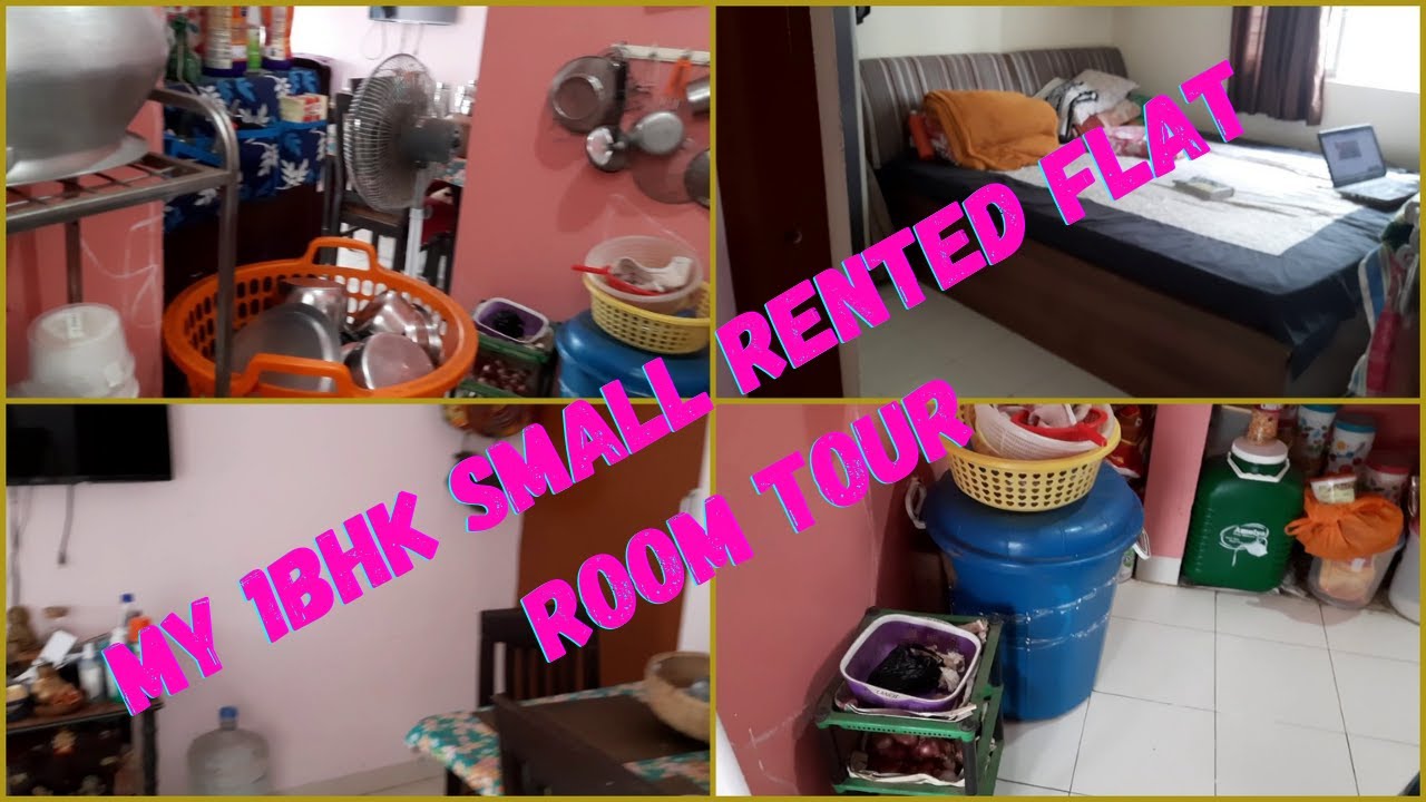 1bhk Rented flat home tour in kolkata Shapoorji Palonji Shukhabrishti Newtown