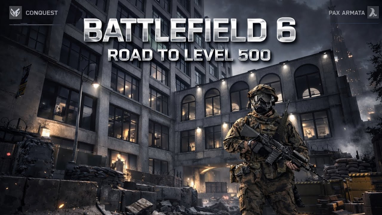 BATTLEFIELD 6 Gameplay PS5 | Road to Level 500 🔥 Conquest Domination