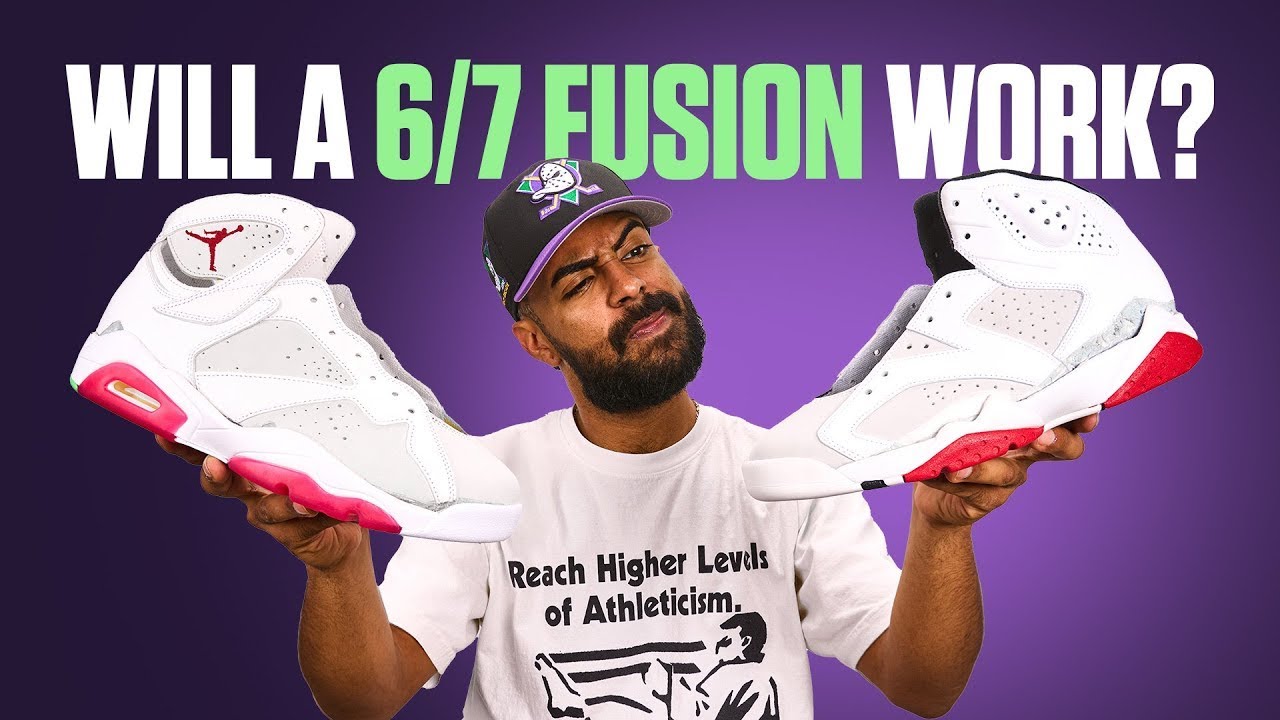 I Created The FIRST EVER Air Jordan 6/7 Fusion!