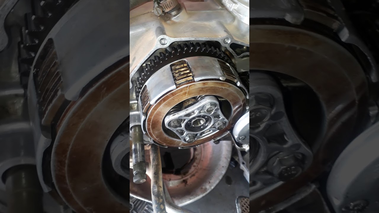 Moto sem for&ccedil;a, disco de embreagem deu ruim!