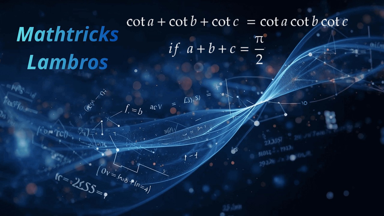 cota+cotb+cotc=cota*cotb*cotc #Calculus #MathTricks #APCalculus #STEM #StudyWithMe #AncientWisdom