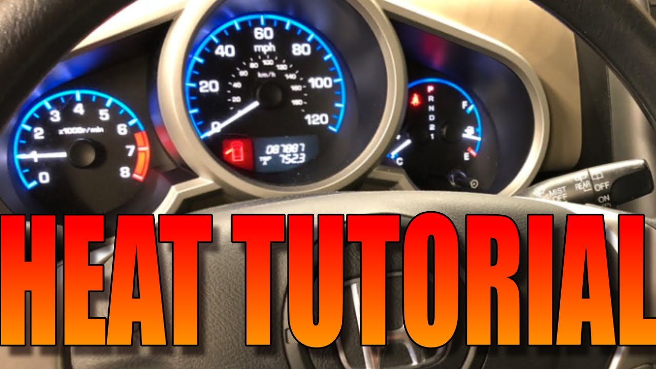 HONDA Element No Heat Problems!  |  DIAGNOSIS + TEMPORARY FIX