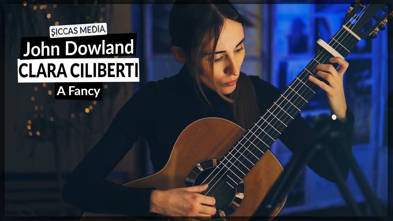 Clara Ciliberti plays A Fancy (Preludium, Lachrimae) by John Dowland | Siccas Media