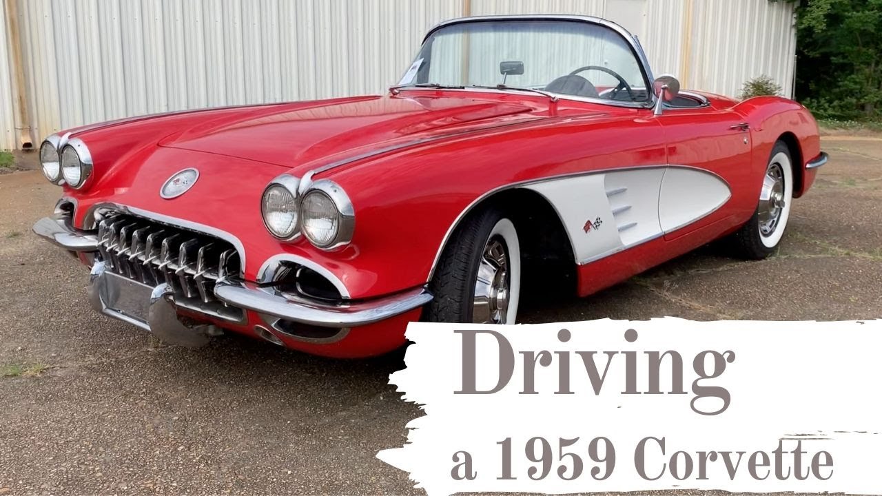 1959 Chevrolet Corvette / JD Drives a 59 Vette