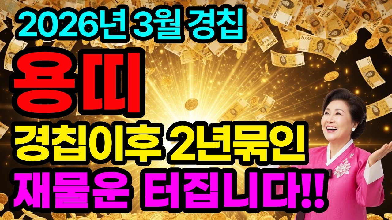 용띠 52·64·76·88년생 이 영상 무시하면 경악합니다. 2024·2025년 두 해 동안 왜 막혔는지 이유 있었습니다