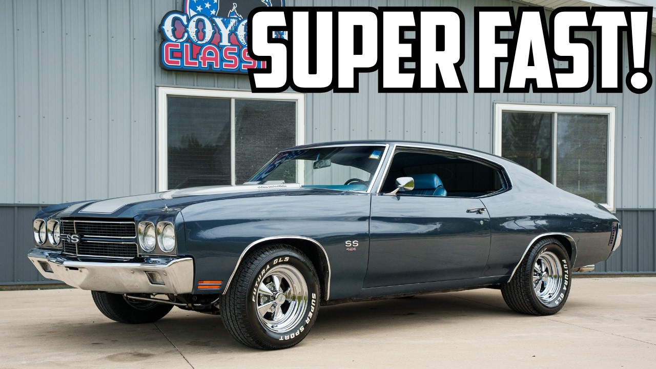 Безумно быстрый тест-драйв Chevelle SS 1970 года