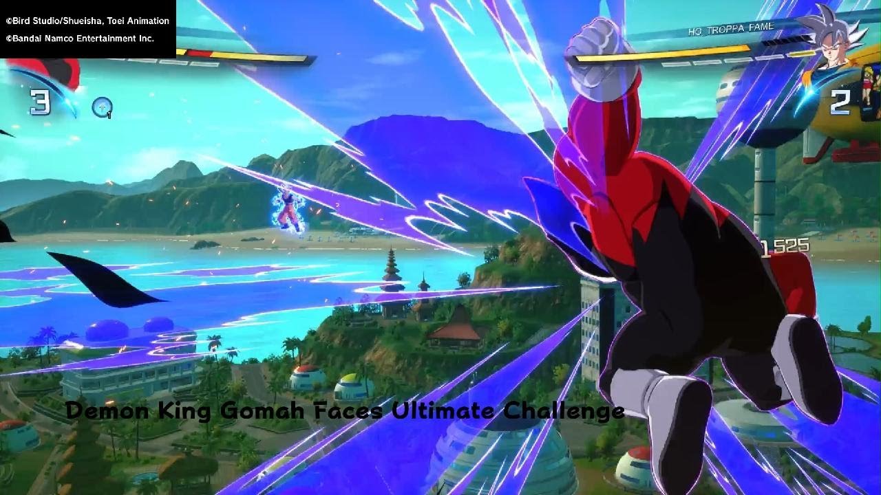 Dragon ball sparking Demon king V UI Goku