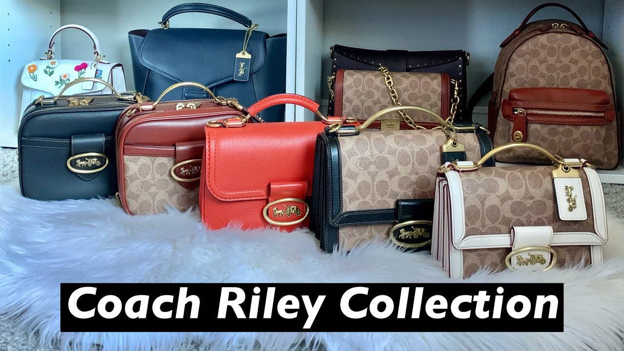 Coach Riley Handbag Collection