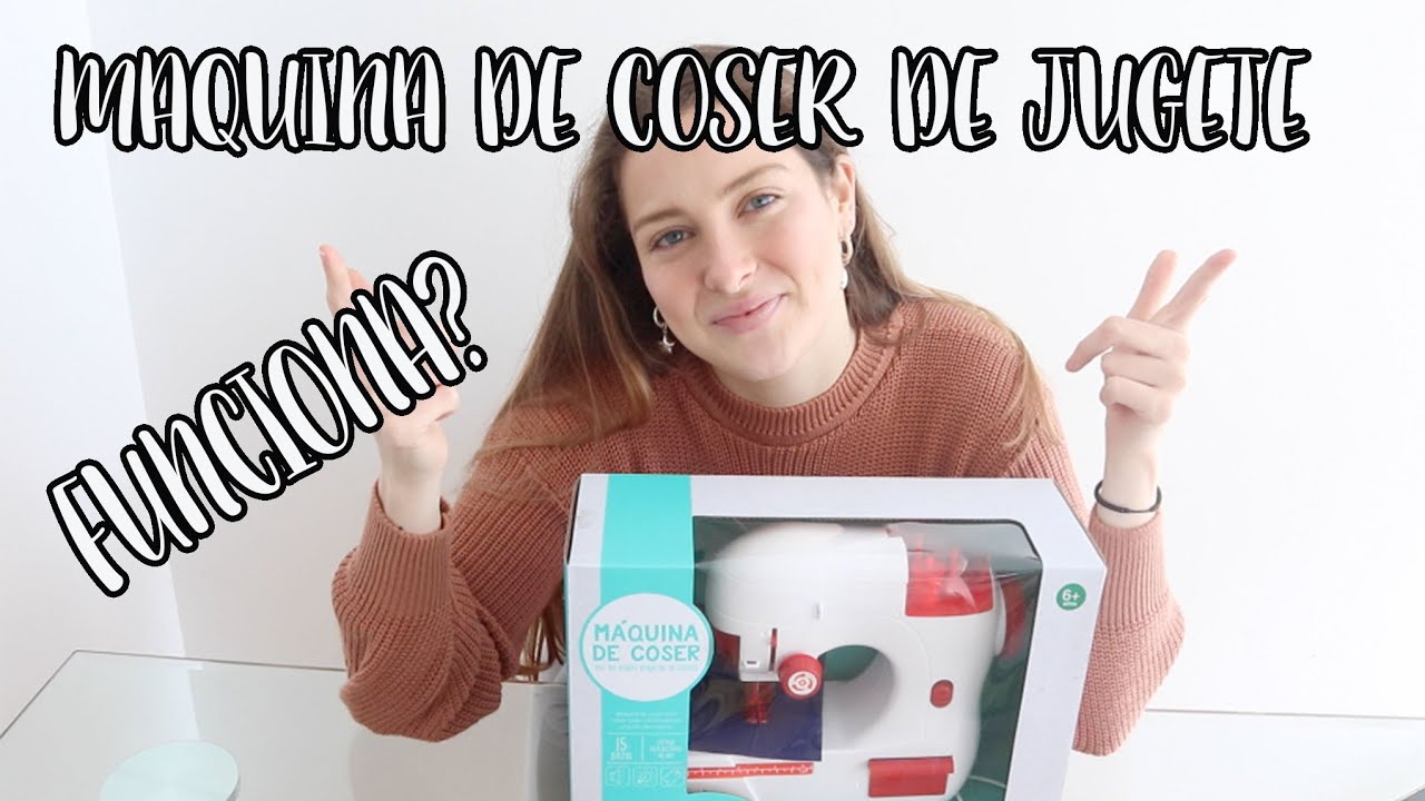 MAQUINA DE COSER DE JUEGUETE, FUNCIONA??
