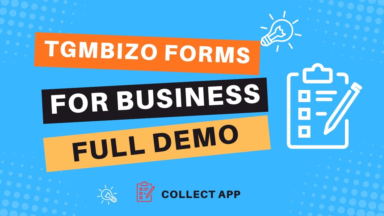 TGMBizo Forms – Free Data Capture & Contact Form App | Collect Customer Data Easily