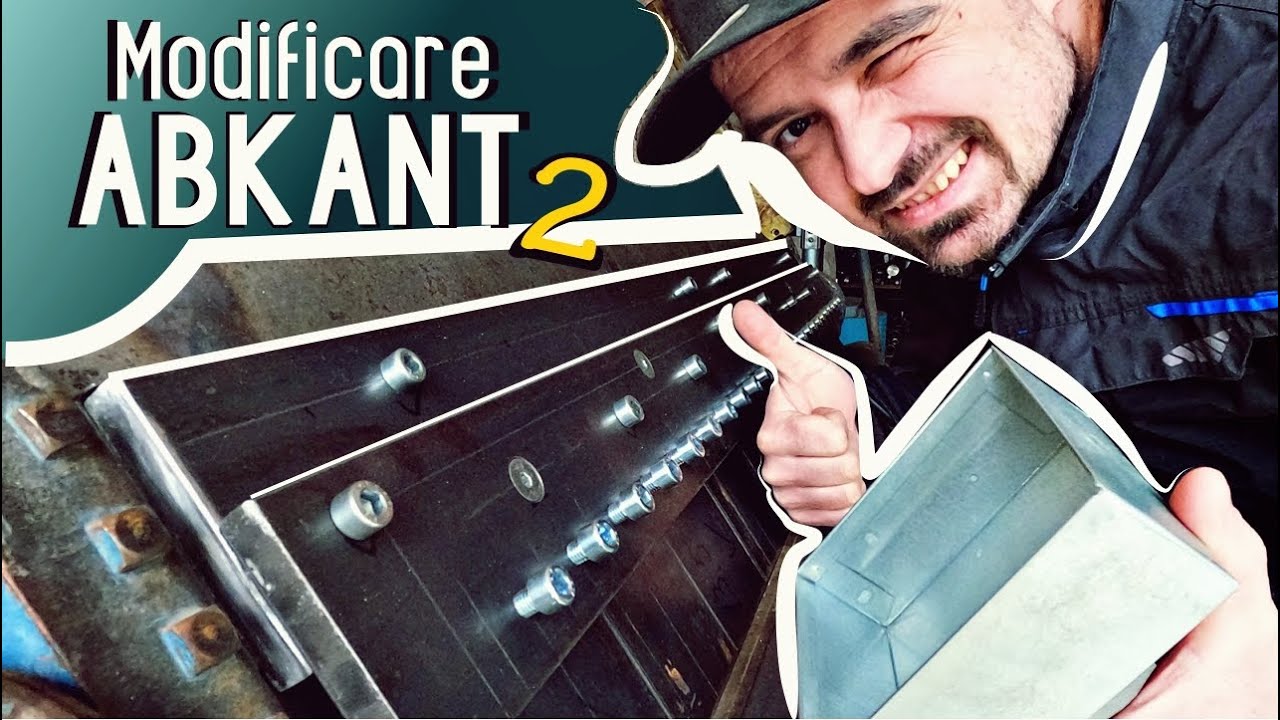 Vlog de atelier 15 ! Modifcare ABKANT - Bifat !