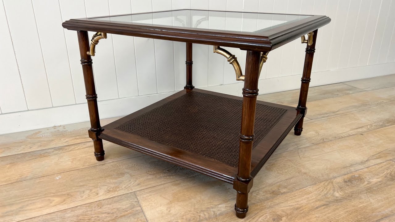 Refinishing a Mid Century Lane Coffee Table