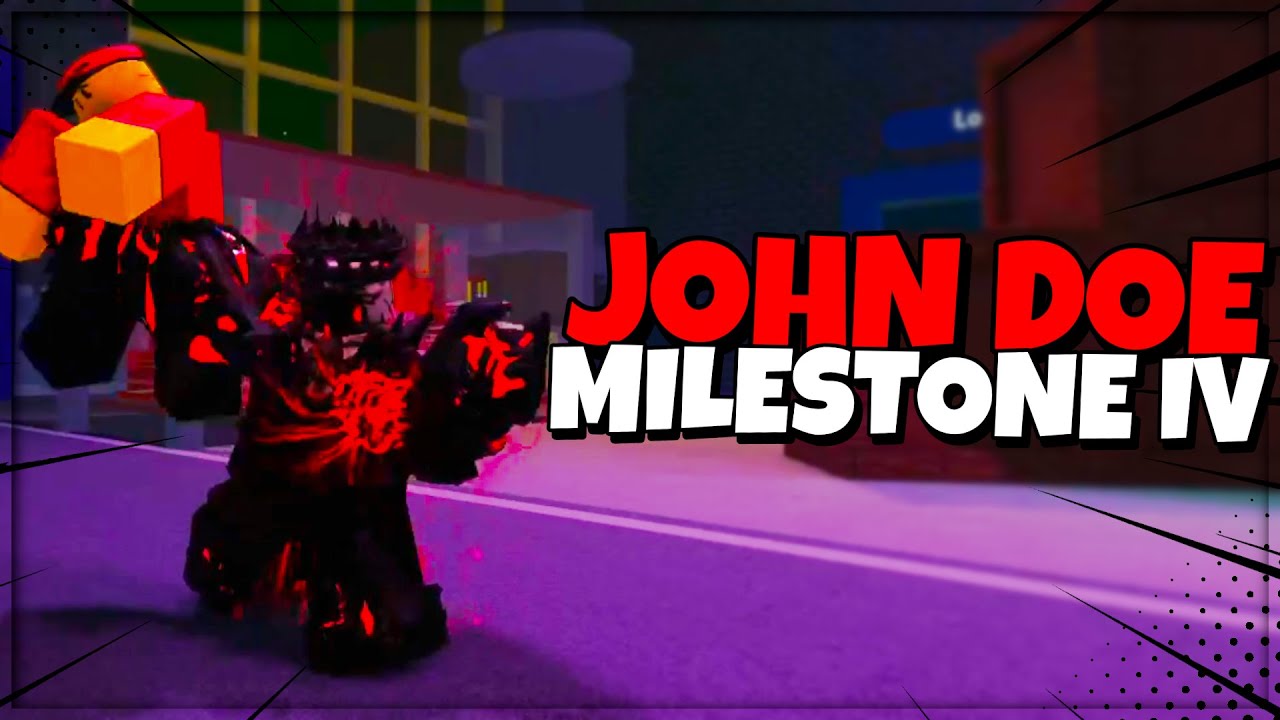 NOWY JOHN DOE MILESTONE 4 W FORSAKEN!? | ROBLOX