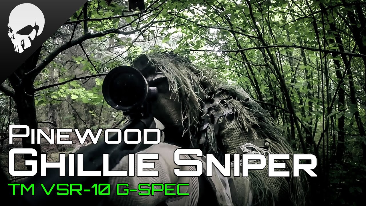 Pinewood Ghillie Sniper  | TM VSR-10 G-Spec - Danish Airsoft [60fps]