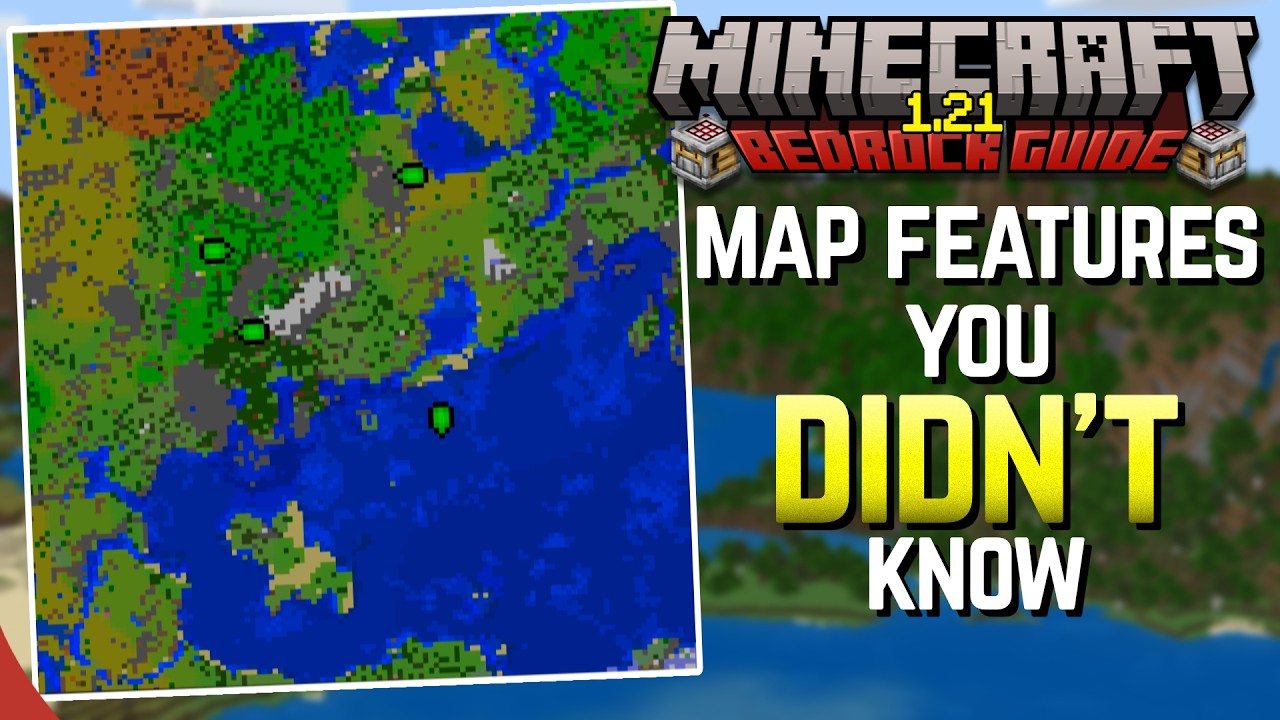 Map Hacks You Didn't Know | Minecraft Bedrock Guide 1.21 EP 11