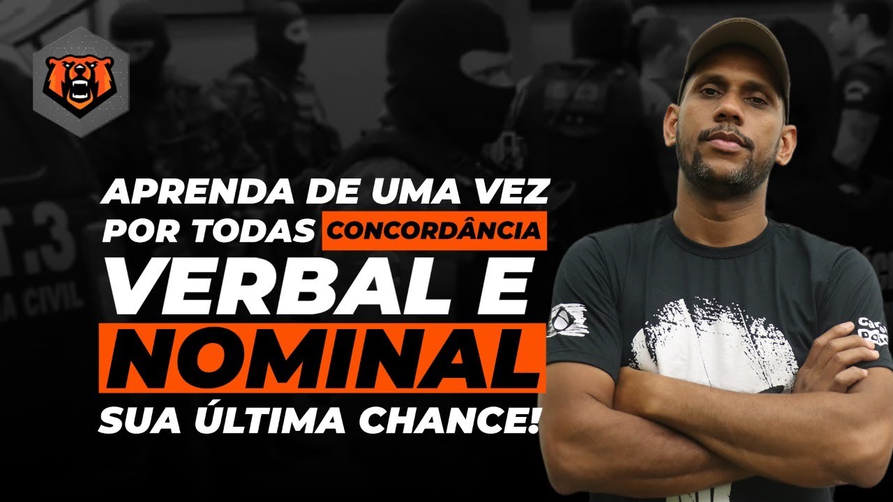 Aprenda de uma vez por todas concordância verbal e nominal - Ep.1 - Prof. Robson