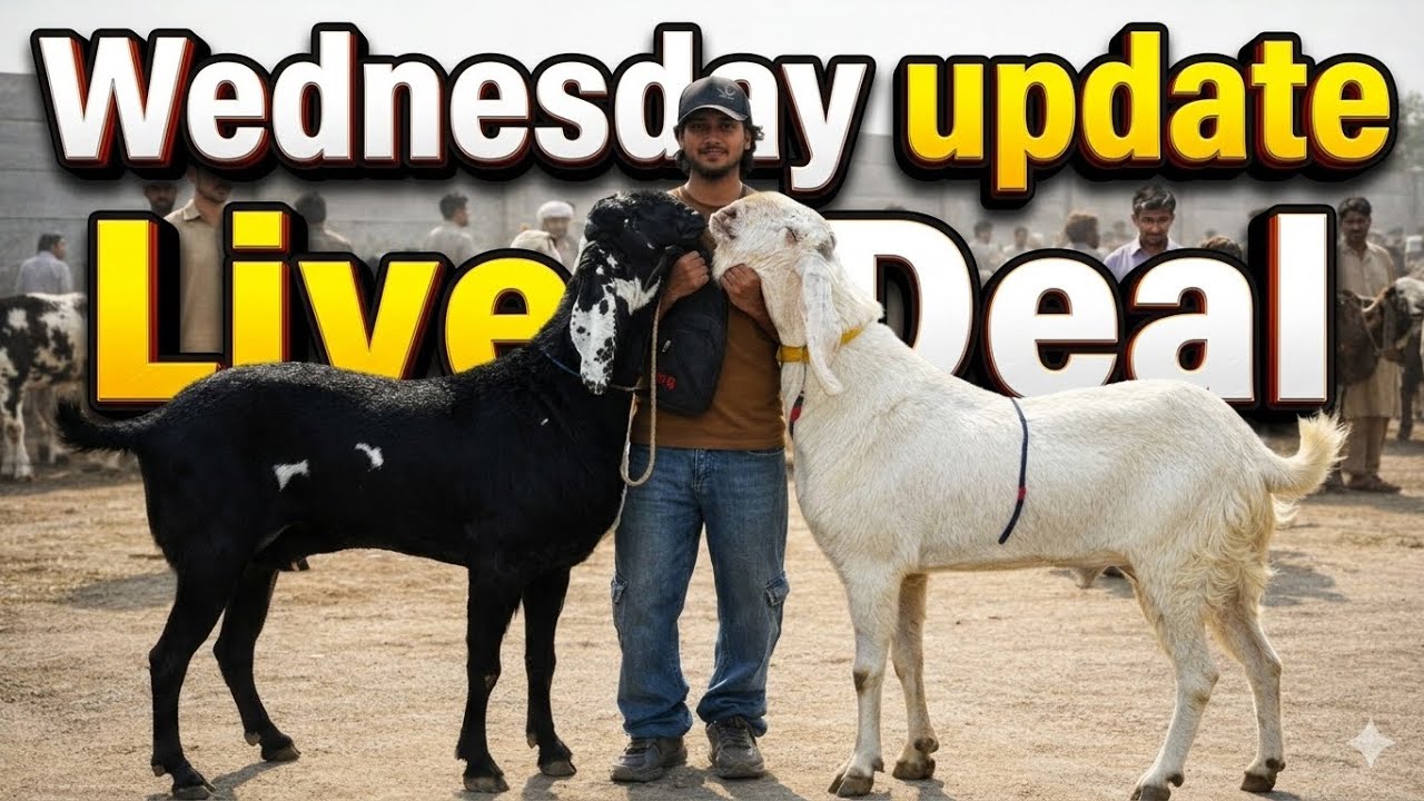 Wednesday Update | Makhi Chena | Rajanpuri Bakre | Live Deal | Mazhar Biba Official 