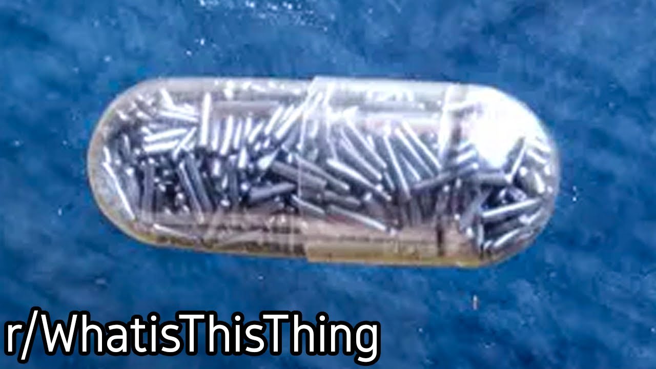 r/WhatisThisThing | A pill full of... nails?