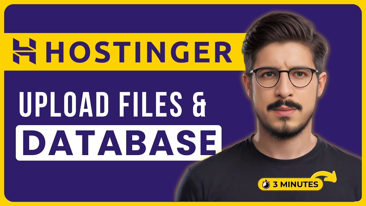 How To Upload File And Database In Hostinger 2025 | Hostinger Upload File And Database
