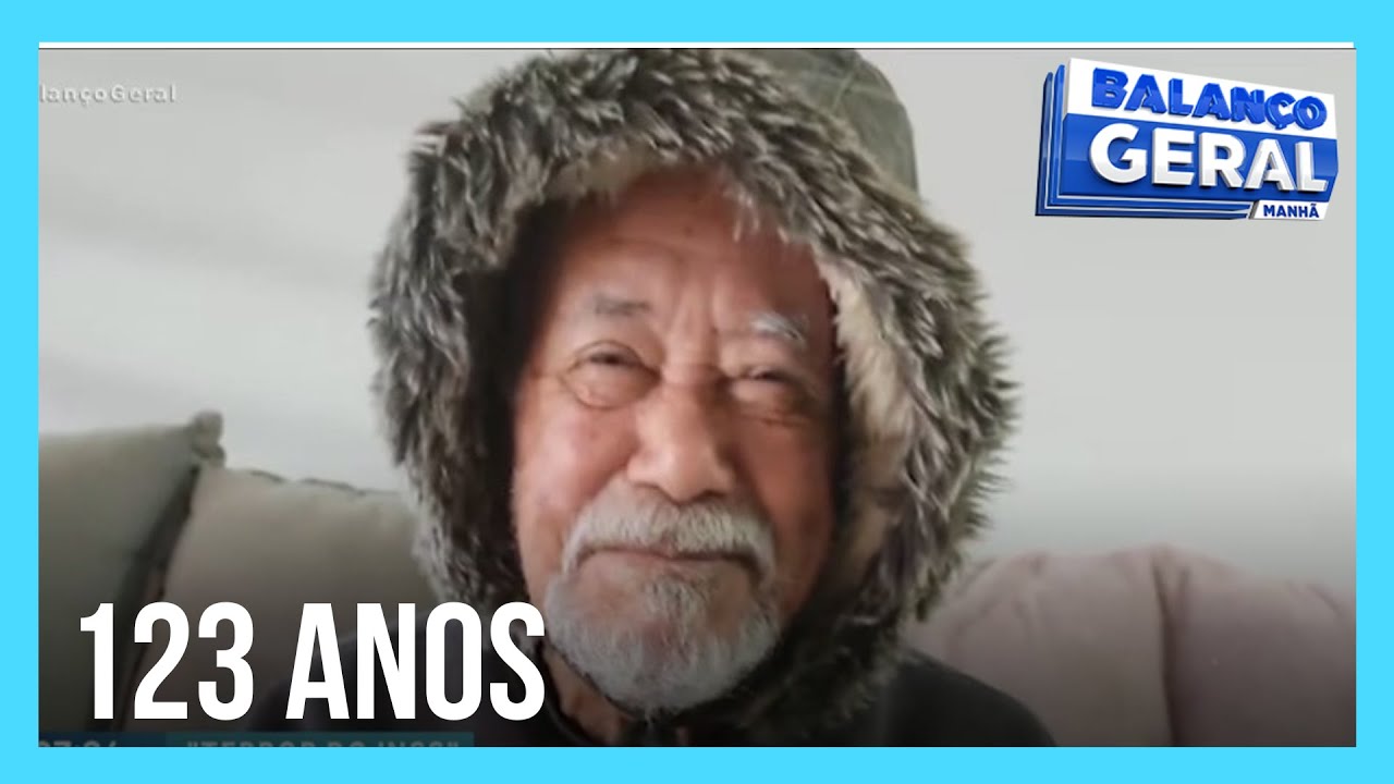 Aposentado completa 123 anos e esbanja disposição