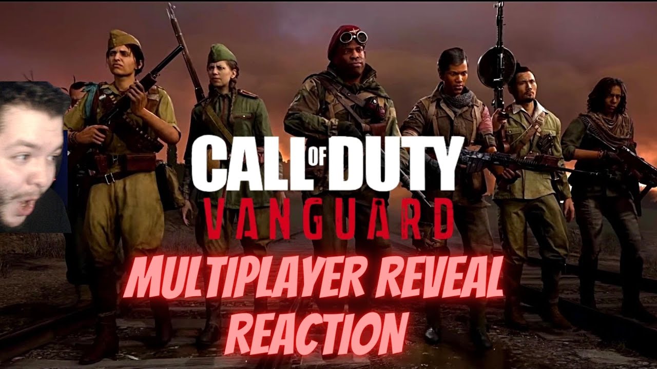 CALL OF DUTY VANGUARD MULTIPLAYER REVEAL TRAILER REACTION ( NEW WARZONE MAP !!!)