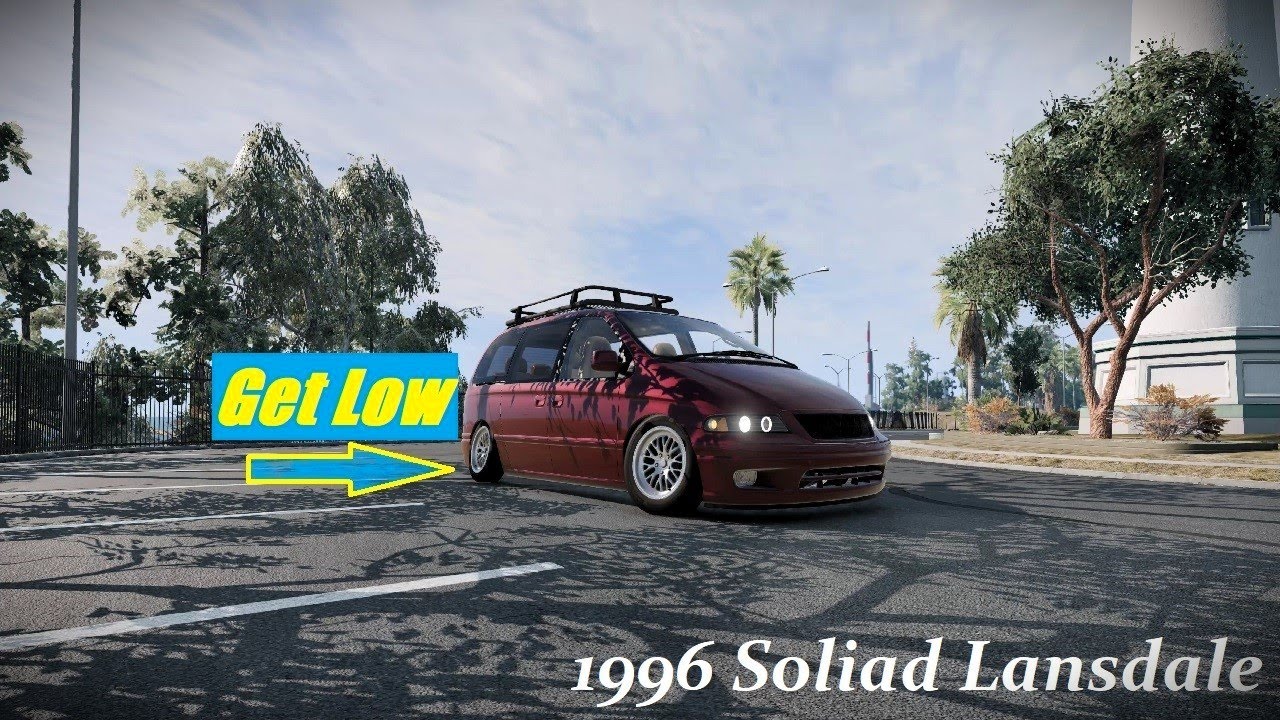 BeamNG.drive Freeroam: West Coast, USA - 1996 Soliad Lansdale 3.3 S (Stanced)
