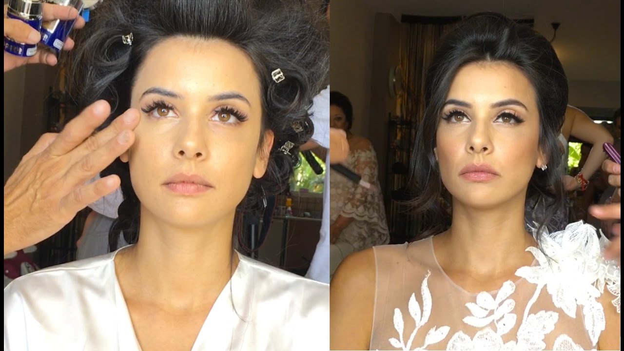 Νυφικό μακιγιάζ με eyeliner - Bridal make up