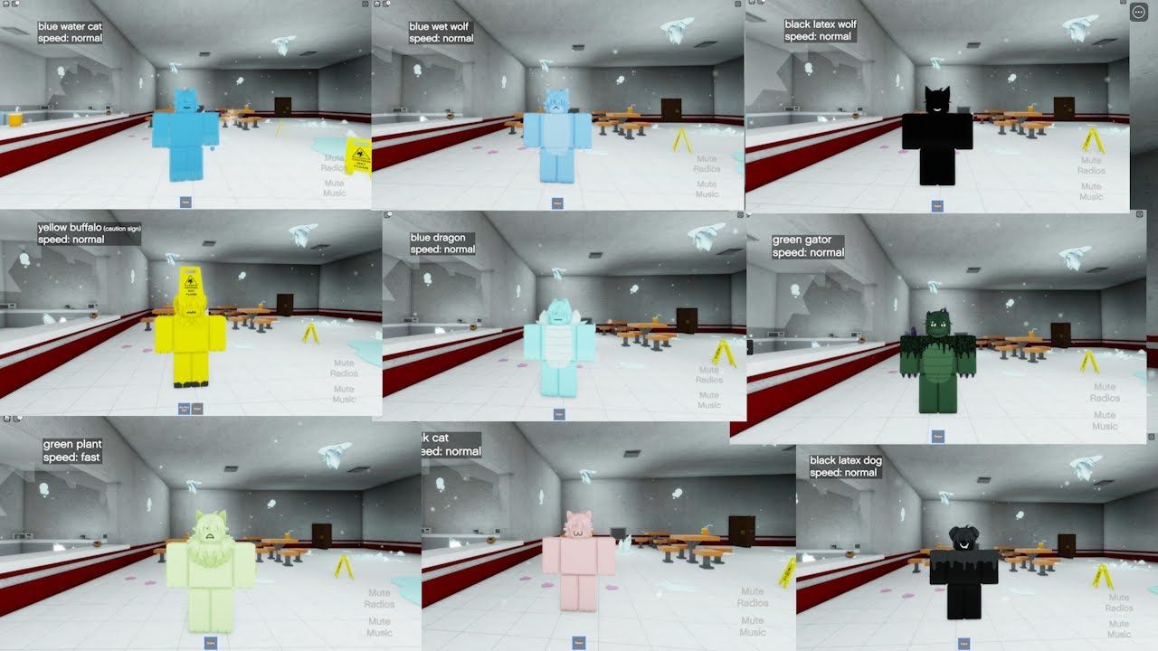 all transfurs in untitled furry game