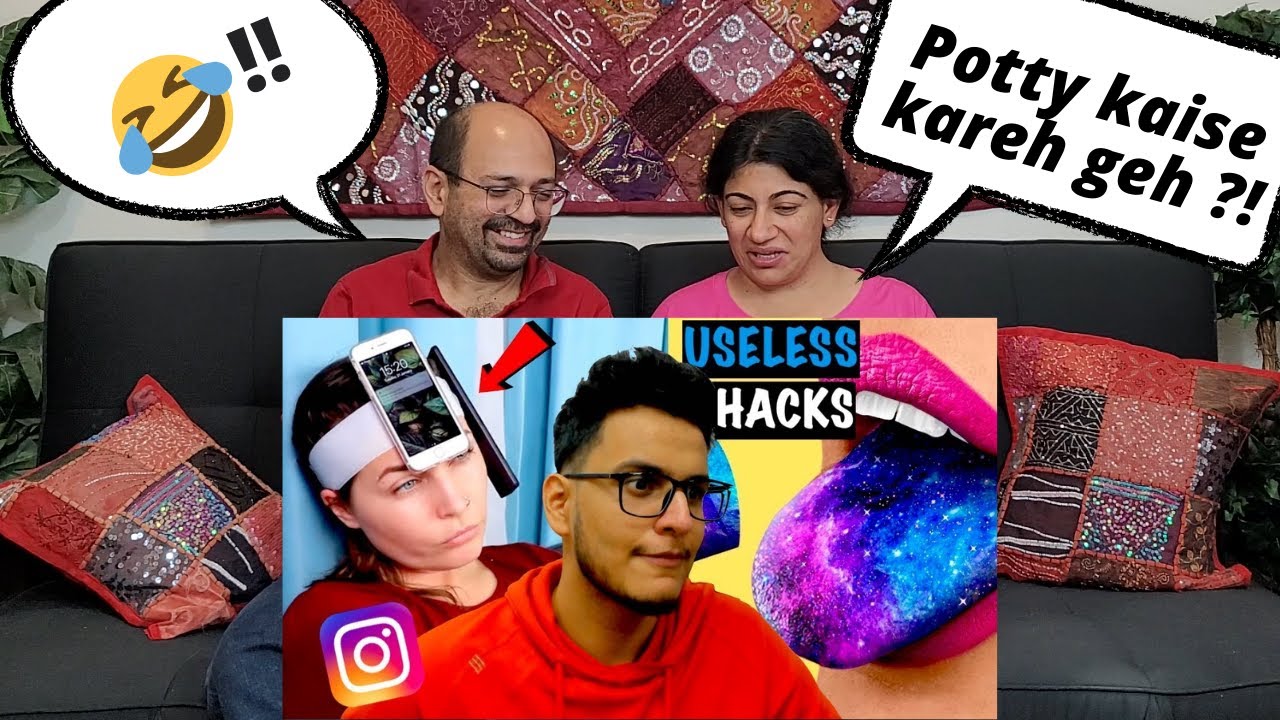 I Found The Most Useless Life Hacks and Actually Tried Them | Triggered Insaan | Reaction !🤣