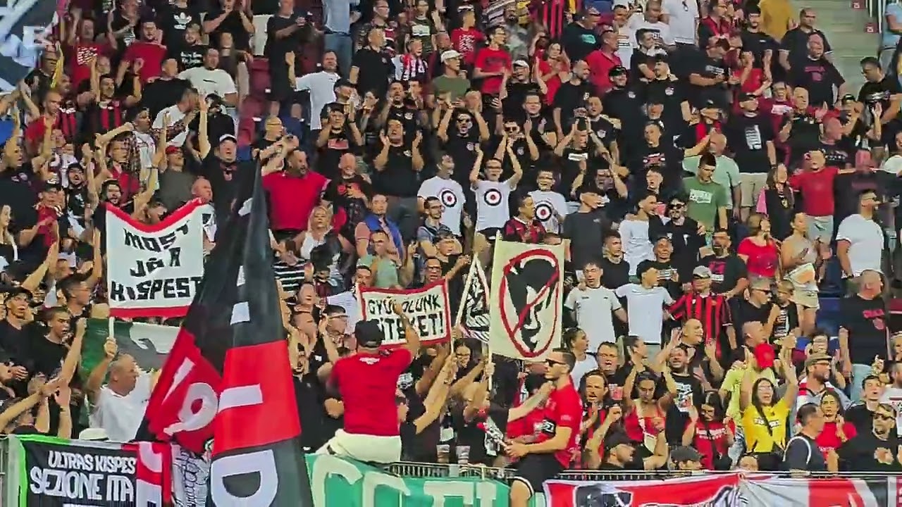 Videoton-Kispest 0-3 szurkolás