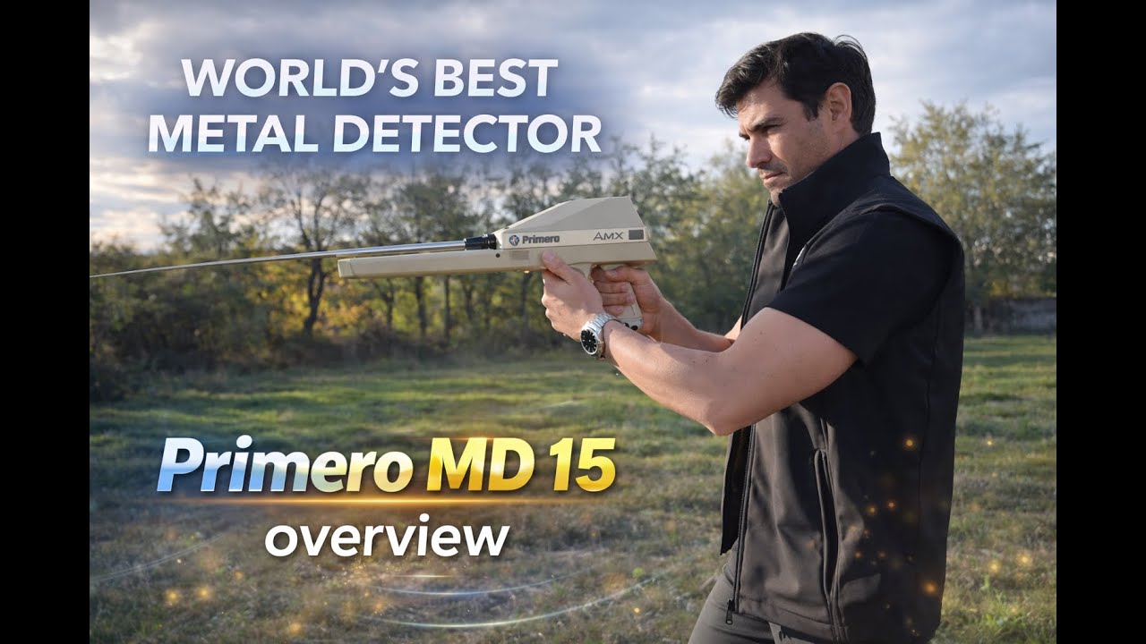 Worlds Best Gold Detector Ajax Primero MD 15 - Full overview