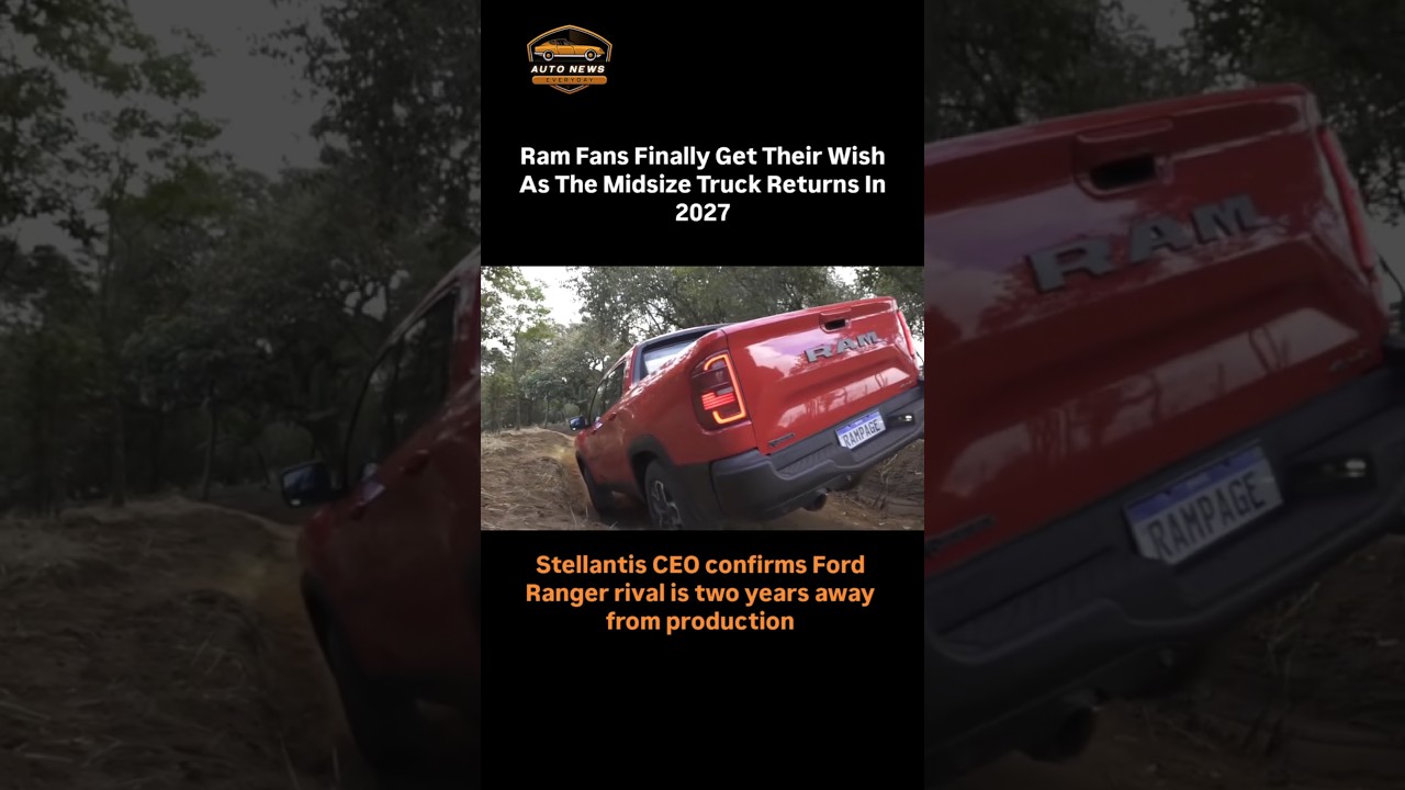 RAM Midsize Truck Is Almost Here! 🤯