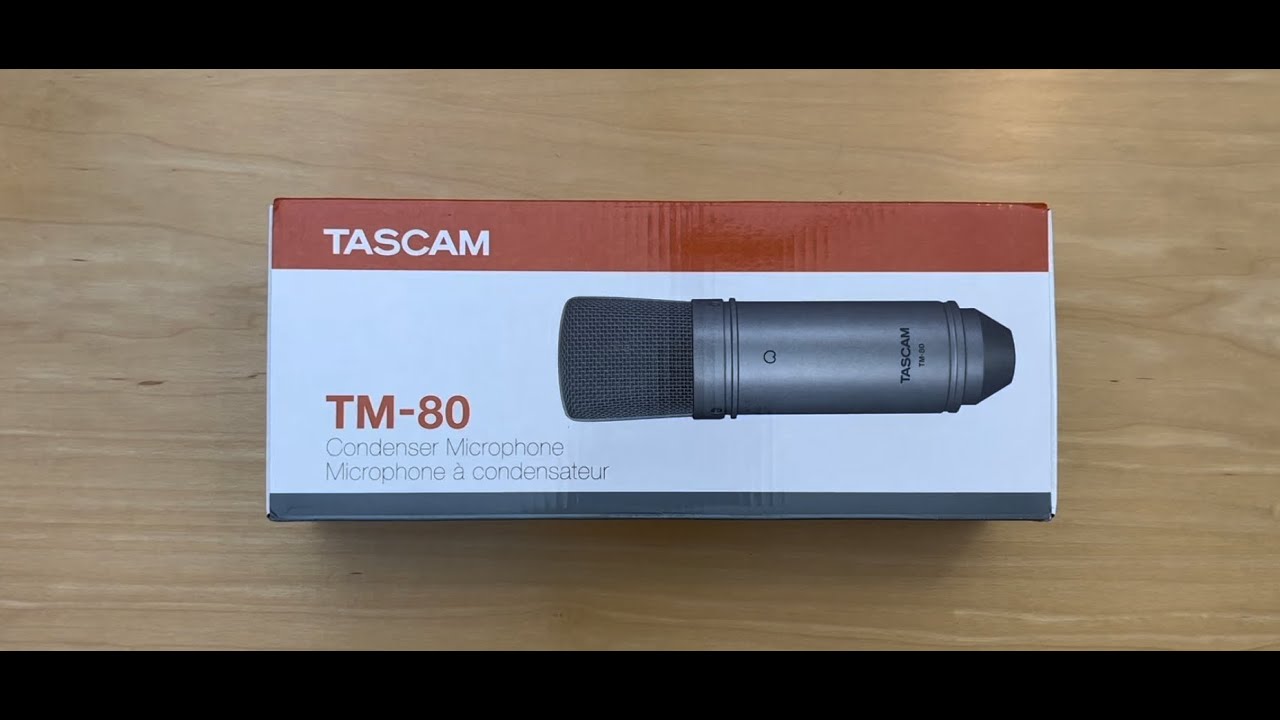 Tascam TM-80 Condenser Mic