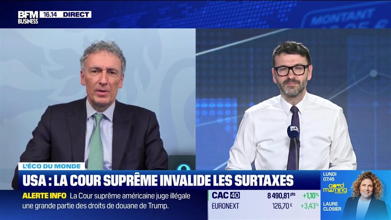 L'&eacute;co du monde : Droits de douane, la Cour Supr&ecirc;me s'invite
