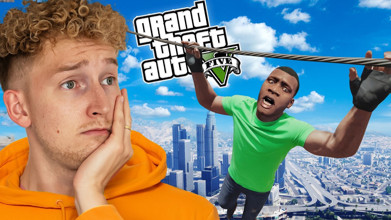 GTA V POGROMCY MITÓW #4 - LINIA POD NAPIĘCIEM! ⚡ [S2]