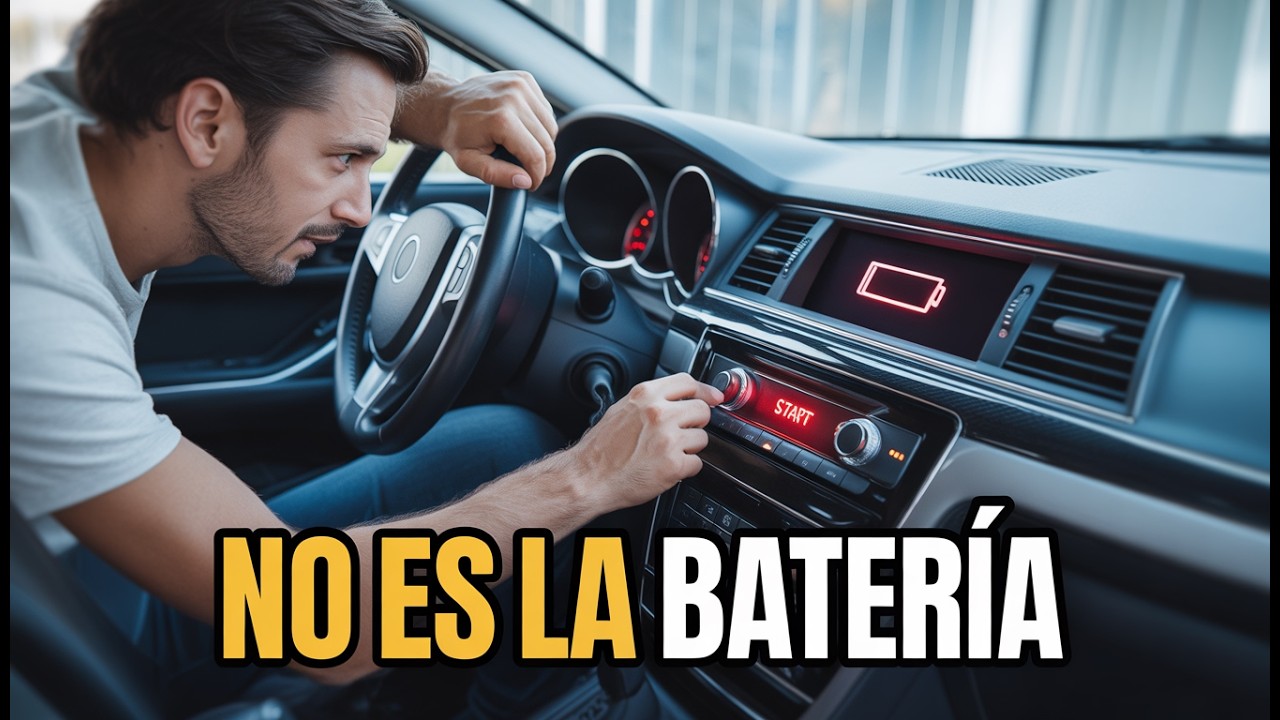 NO ARRANCA y NO Es la BATERÍA… Mira ESTO